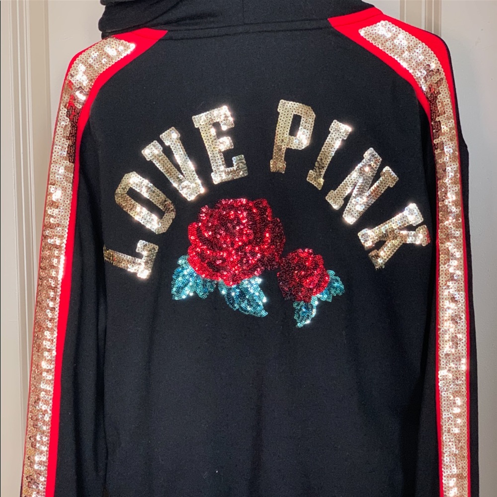 PINK Victoria’s Secret Sequin Hoodie